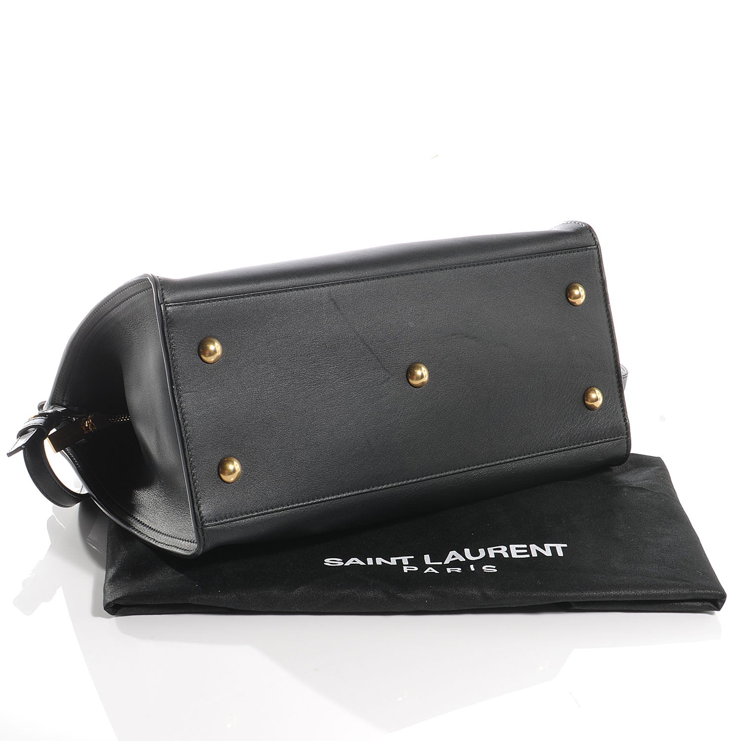 Saint Laurent Leather Small Classic Y Cabas Black 4 of 8