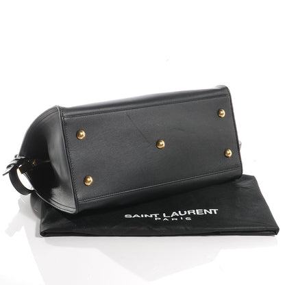 Saint Laurent Leather Small Classic Y Cabas Black 4 of 8