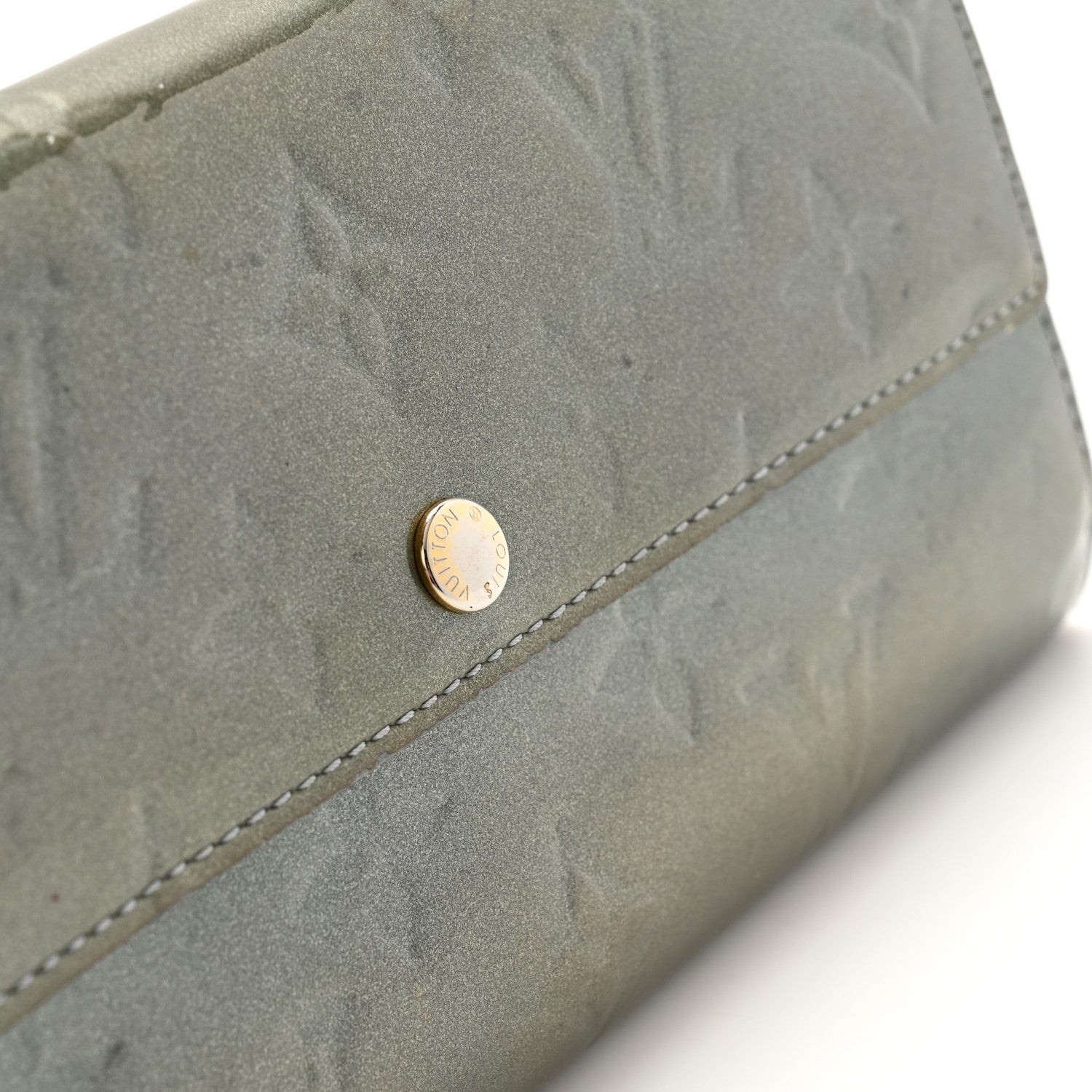 Louis Vuitton Vernis Sarah Wallet Givre 8 of 10