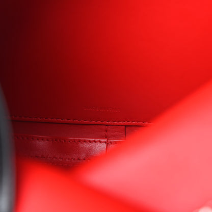 Christian Louboutin Calfskin Paris Marie Jane Logo Backpack Black 6 of 10