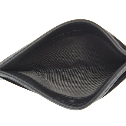 Chanel Goatskin Camellia Embossed Card Holder Anthracite 5 of 9