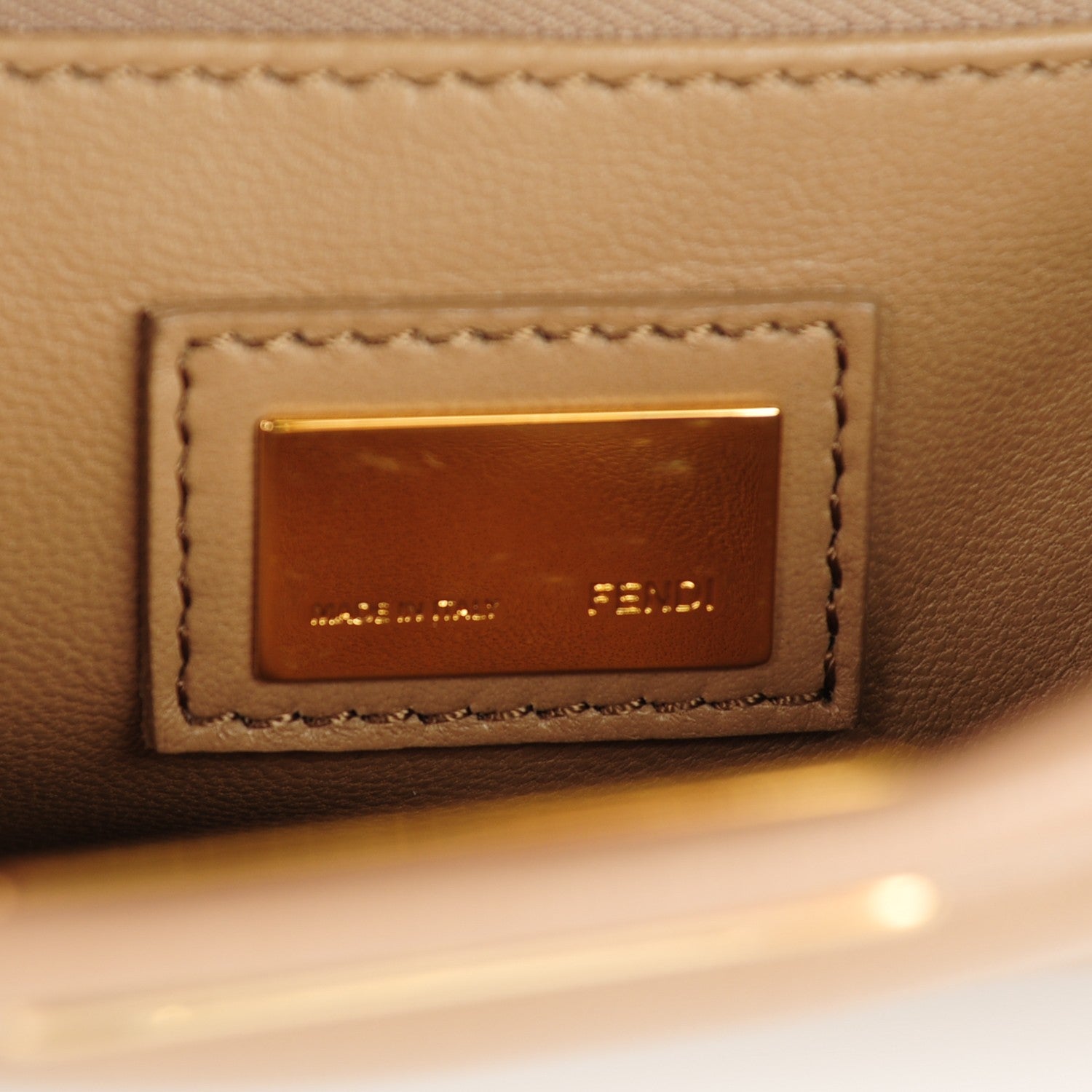 Fendi Nappa Mini Peekaboo Iconic Satchel Ratmusquet 6 of 9
