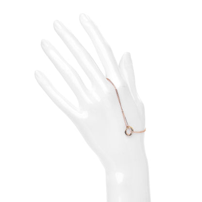 Cartier 18K Pink Yellow White Gold Trinity Bracelet 2 of 6