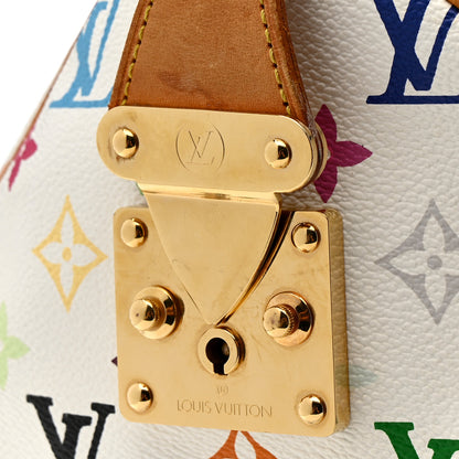 Louis Vuitton Monogram Multicolor Speedy 30 White 11 of 21