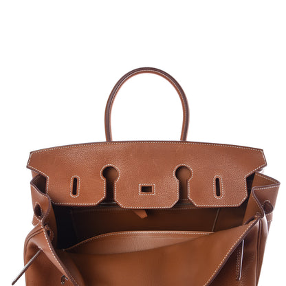 Hermes Natural Barenia Faubourg Birkin 35 Fauve 8 of 38