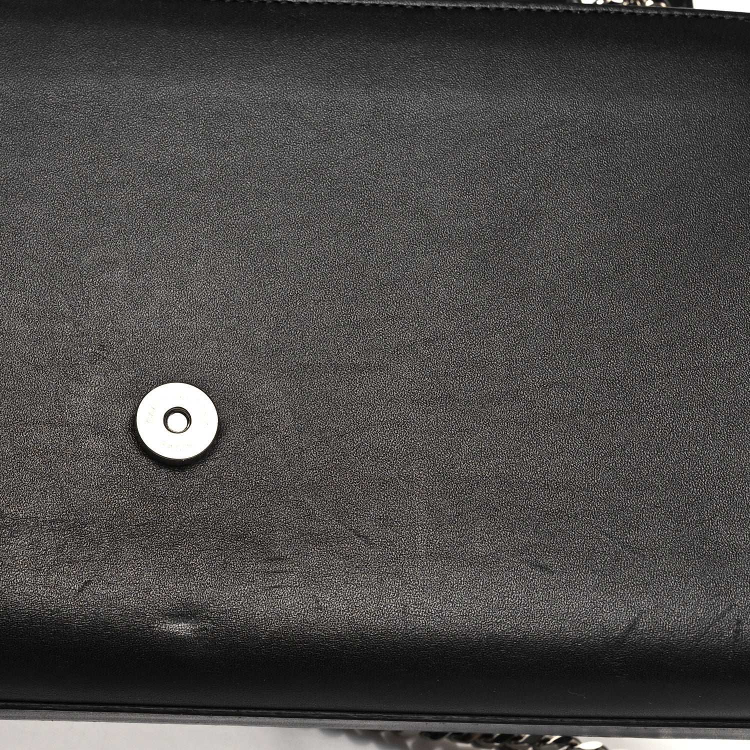 Saint Laurent Smooth Calfskin Medium Classic Monogram Kate Tassel Satchel Black 12 of 12