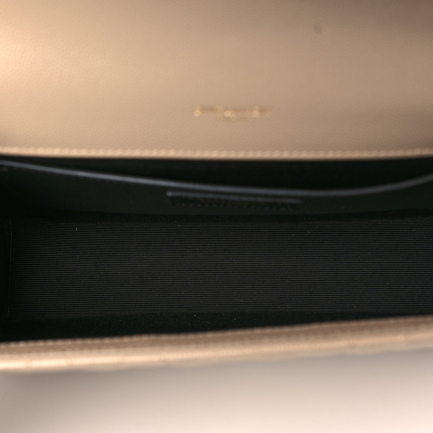 Saint Laurent Grain De Poudre Textured Mixed Matelasse Medium Triquilt Monogram Satchel Dark Beige 5 of 9