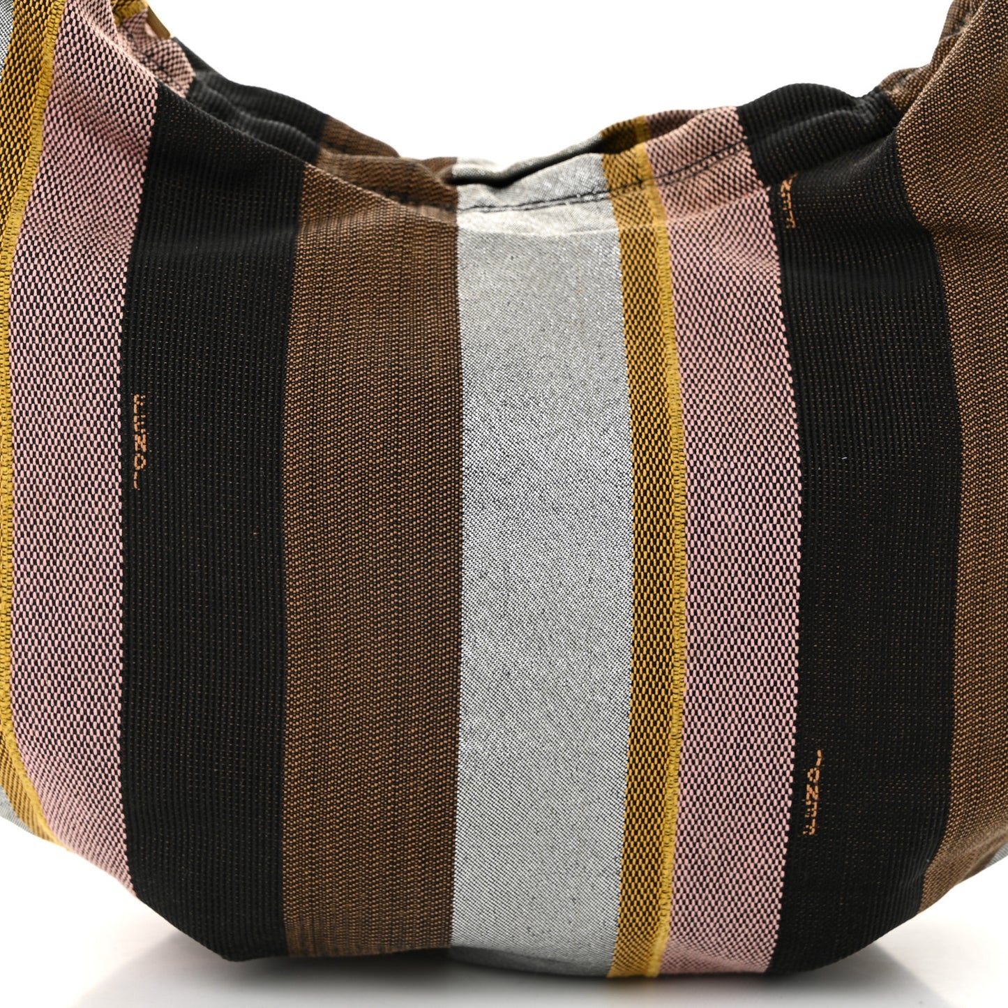 Pequin Small Chef Chain Hobo Multicolor Rosa Black