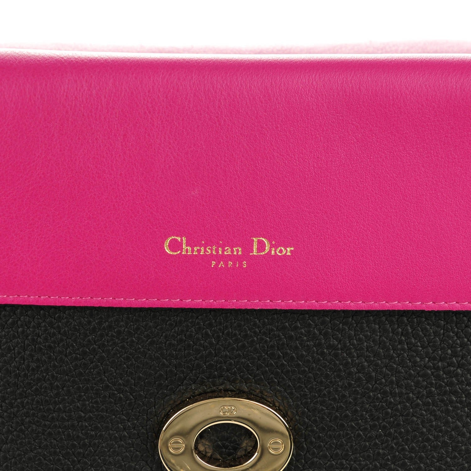 Christian Dior Bullcalf Medium Be Dior Flap Black 6 of 8
