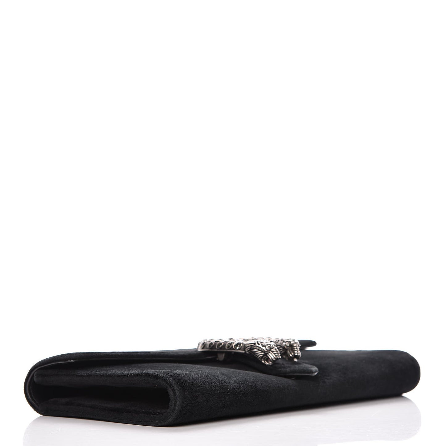 Velvet Dionysus Clutch Black