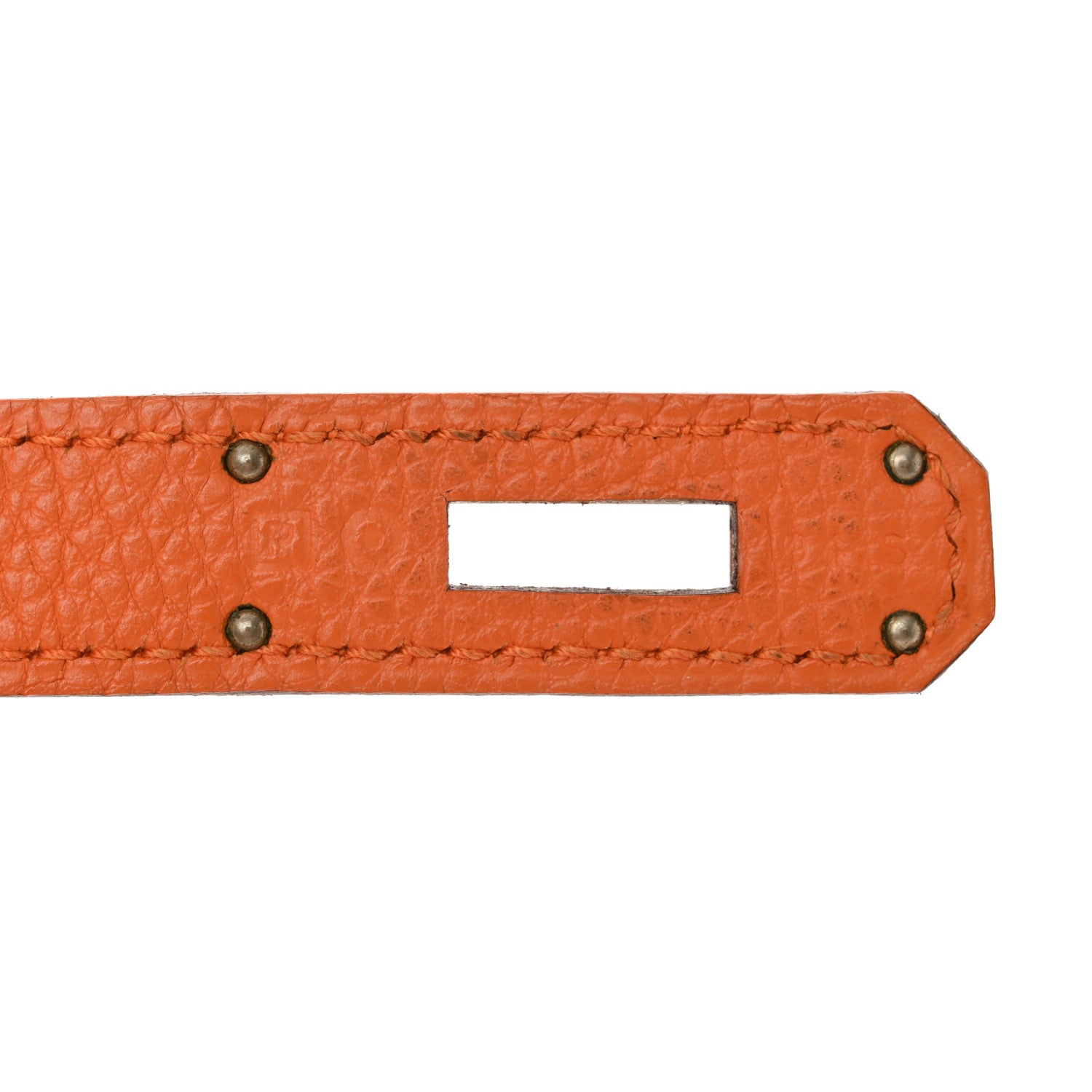 Hermes Togo Kelly Retourne 28 Orange 7 of 12