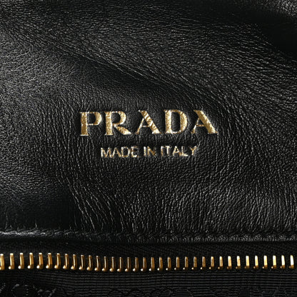 Prada Nappa Quilted Medium Dynamique Tote Black 6 of 9