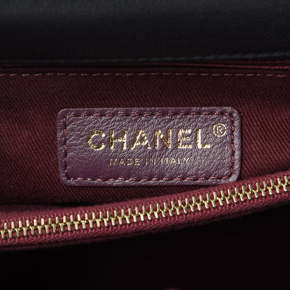 Chanel Caviar Quilted Small Coco Handle Flap Black 6 of 11