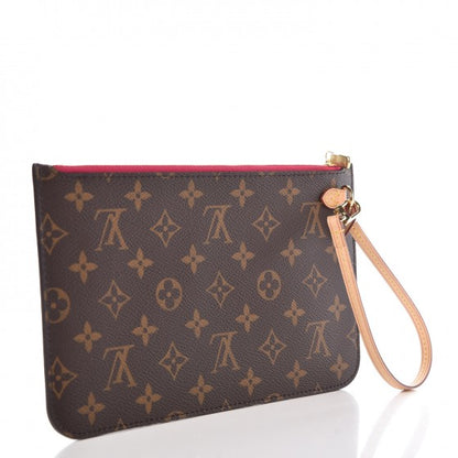 Louis Vuitton Monogram Neverfull MM GM Pochette Pivoine 3 of 7