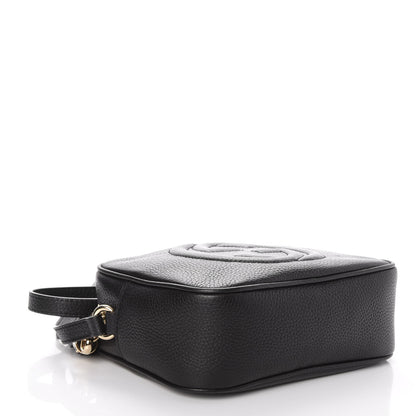 Gucci Pebbled Calfskin Small Soho Disco Bag Black 4 of 8