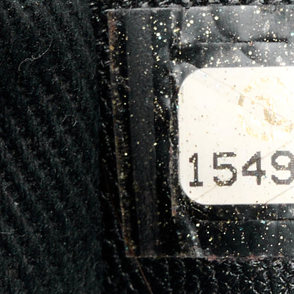 Chanel Iridescent Calfskin Jumbo In the Mix Double Flap Black 7 of 13
