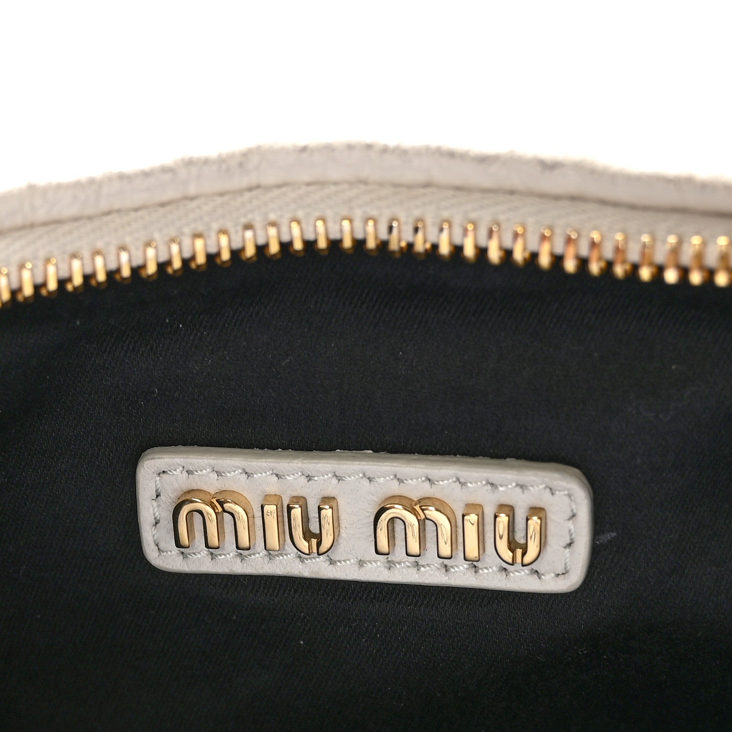 Miu Miu Nappa Matelasse Small Wander Hobo White 6 of 14