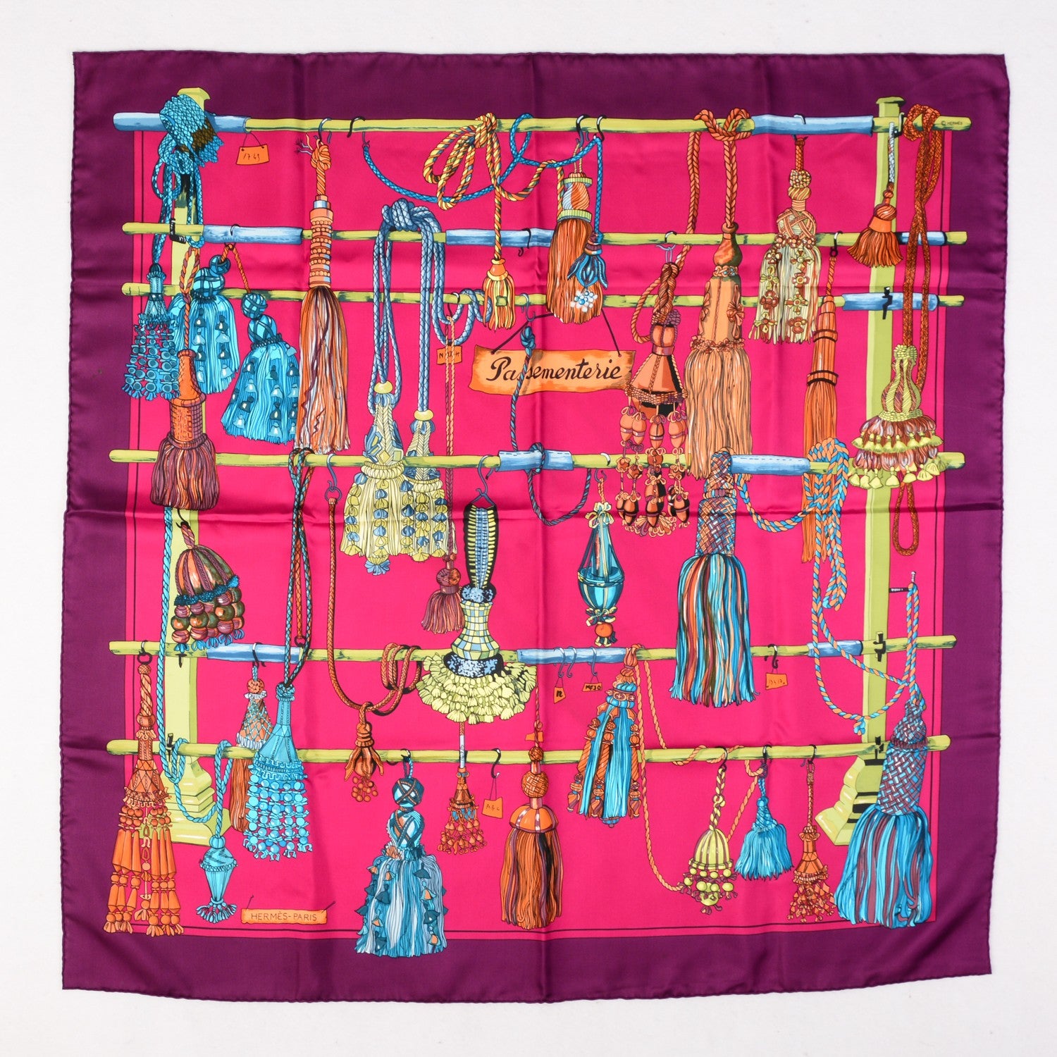 Hermes Silk Passementerie Scarf 90 2 of 7