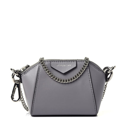 Givenchy Lambskin Baby Antigona with Chain Grey 1 of 5