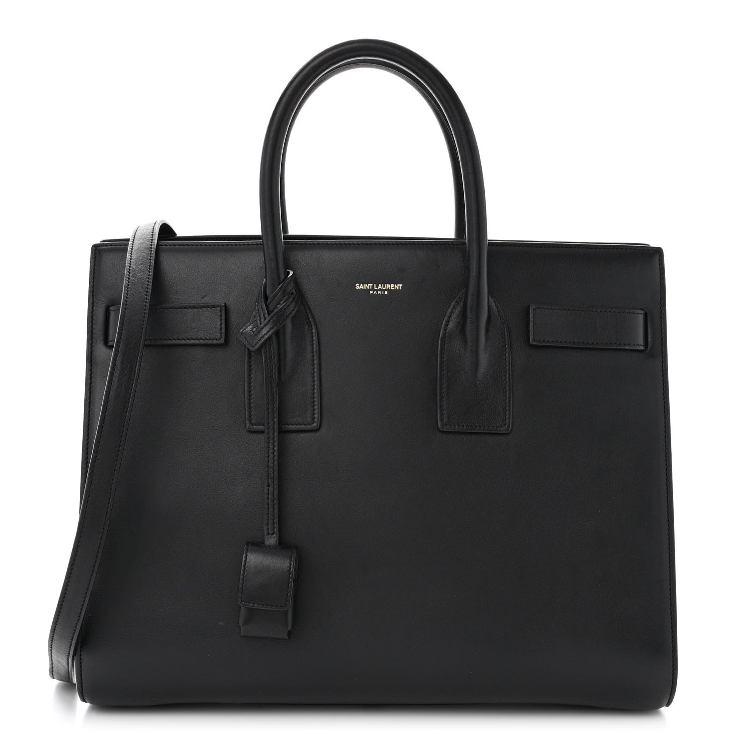 Saint Laurent Calfskin Small Sac De Jour Black 1 of 11