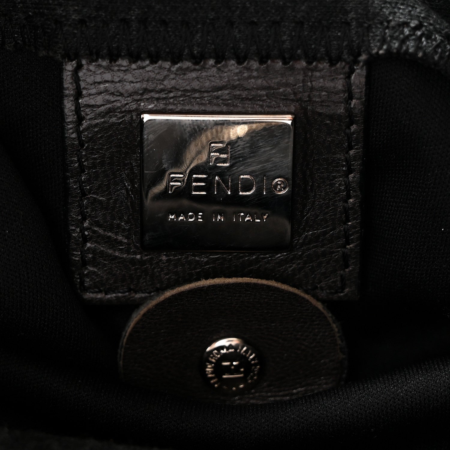 Fendi Jersey Baguette Grey 6 of 9