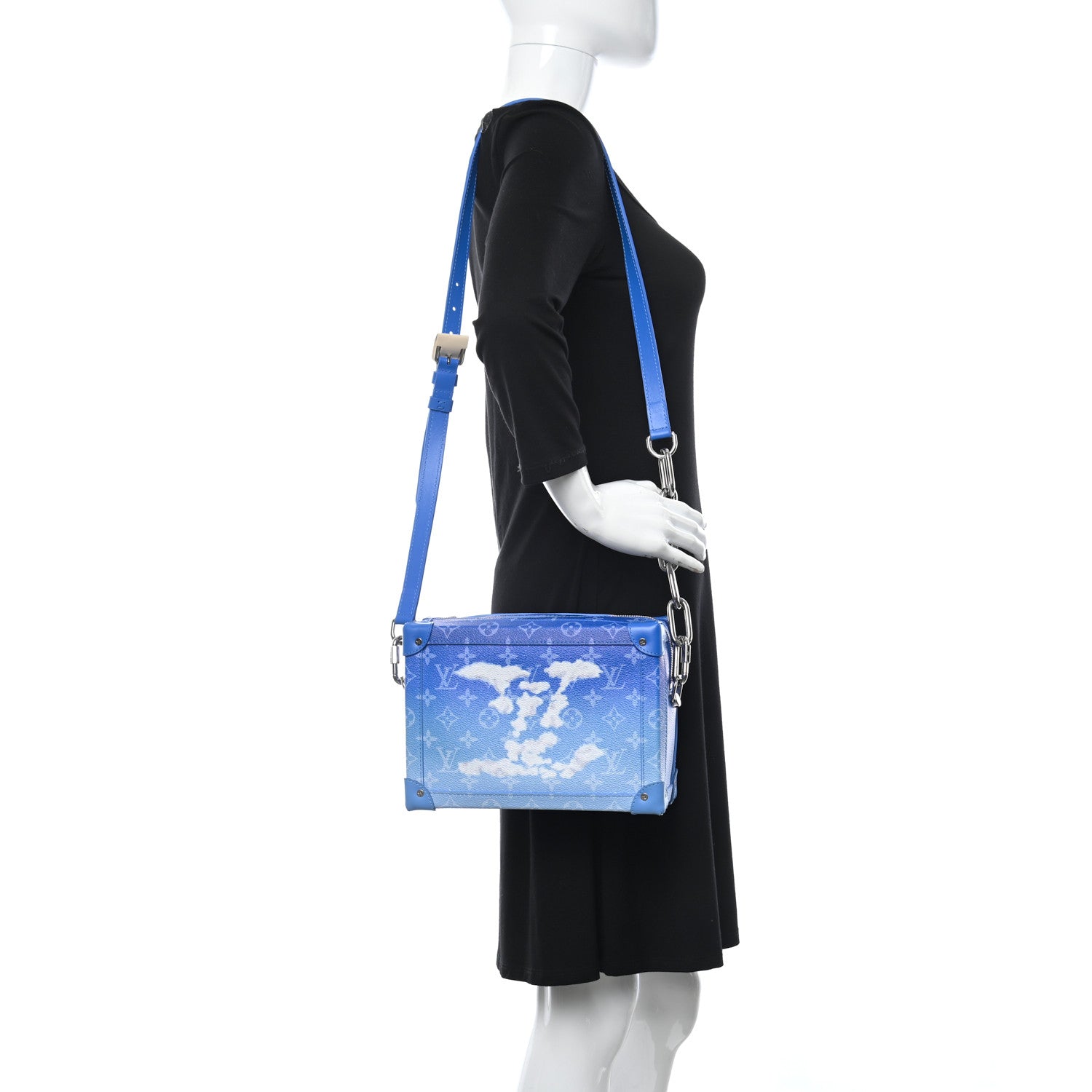 Louis Vuitton Monogram Clouds Soft Trunk 2 of 10