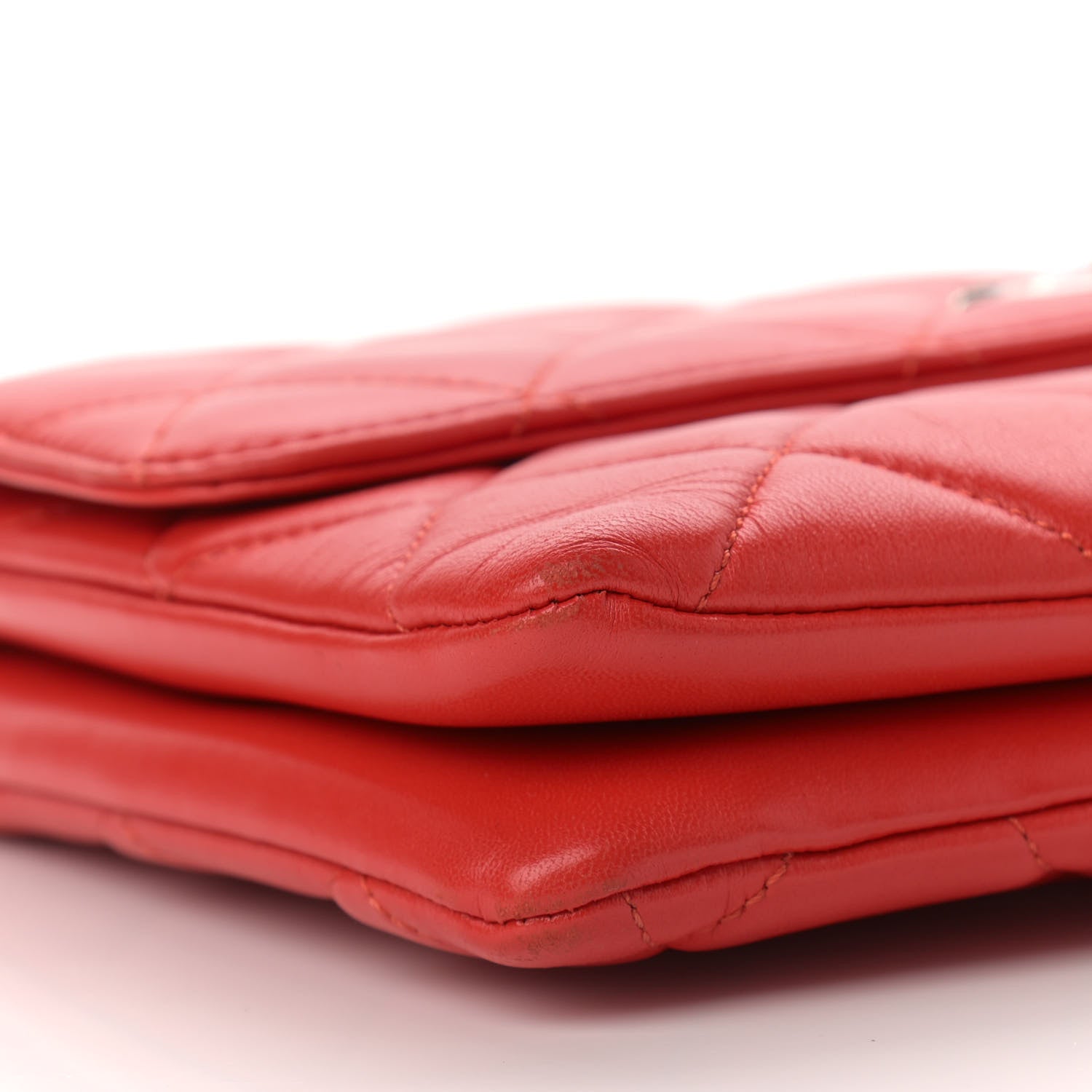 Chanel Lambskin Quilted Medium Trendy CC Flap Red 8 of 18
