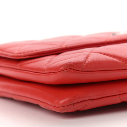 Chanel Lambskin Quilted Medium Trendy CC Flap Red 8 of 18