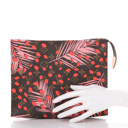 Louis Vuitton Monogram Jungle Dots Toiletry Pouch 26 Sugar Pink Poppy 2 of 8