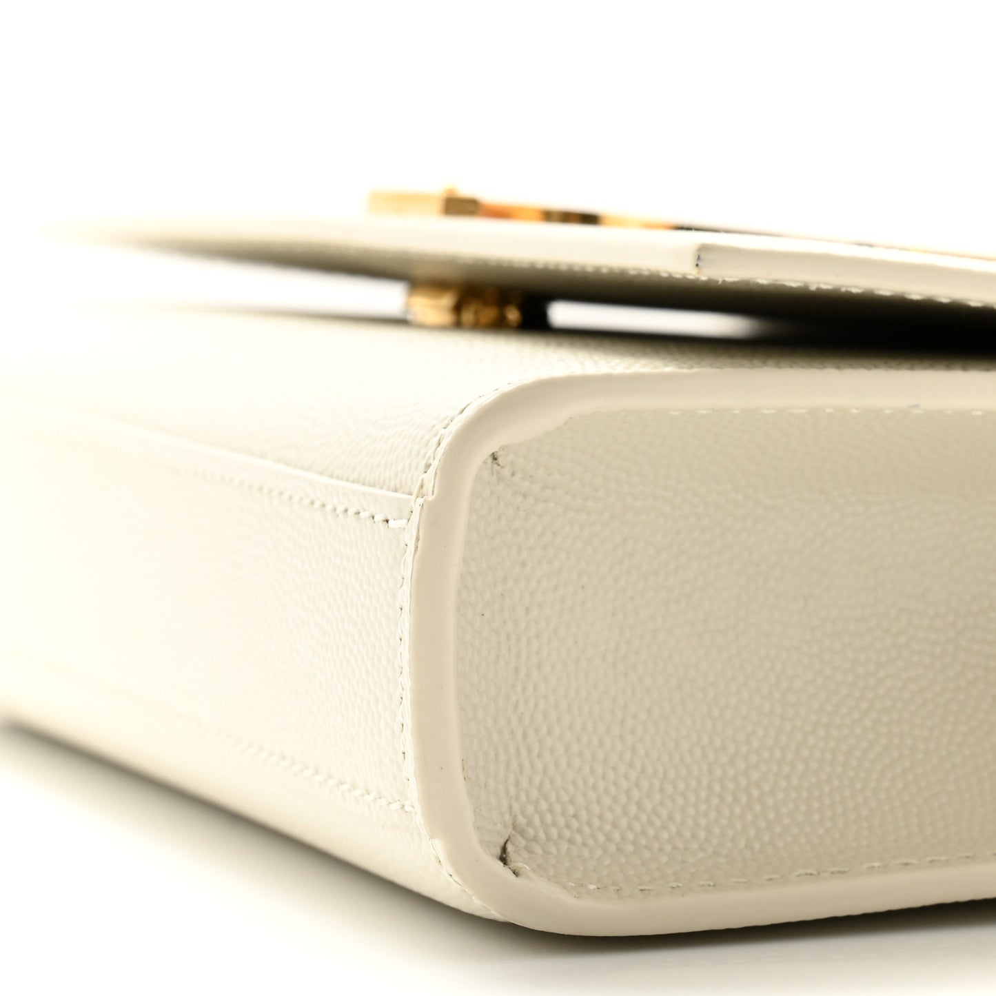 Grain De Poudre Small Classic Monogram Kate Satchel Crema Soft