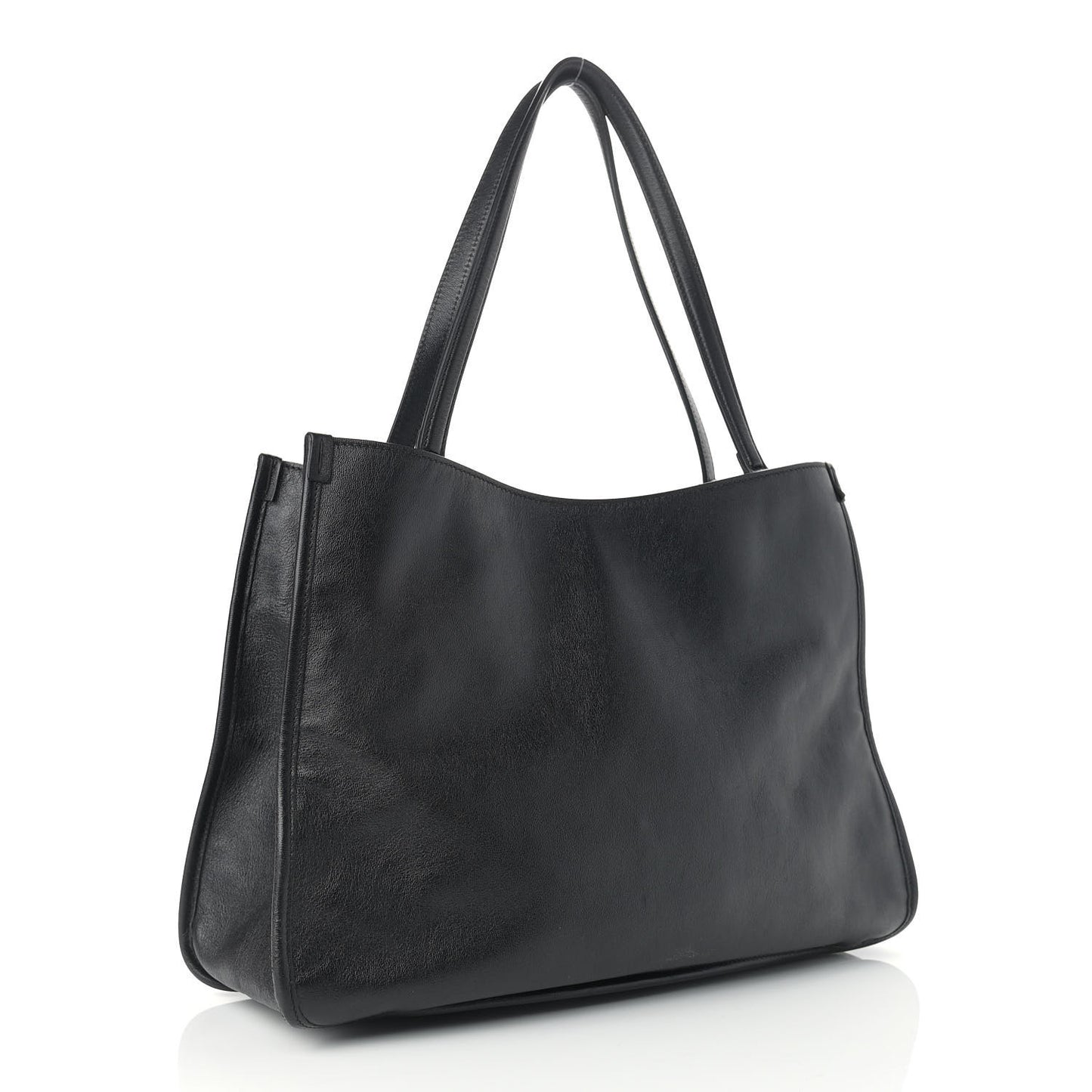 New Sakai Calfskin Lux Horsebit 1955 Tote Bag Black