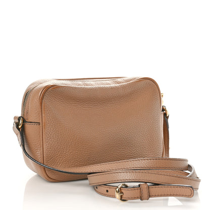 Gucci Pebbled Calfskin Small Soho Disco Bag Camelia 3 of 18