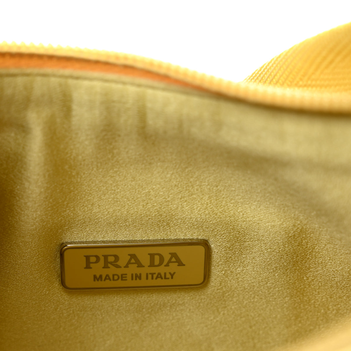 Prada Satin Crystal Mini Re-Edition 2000 Bag Ananas 6 of 12
