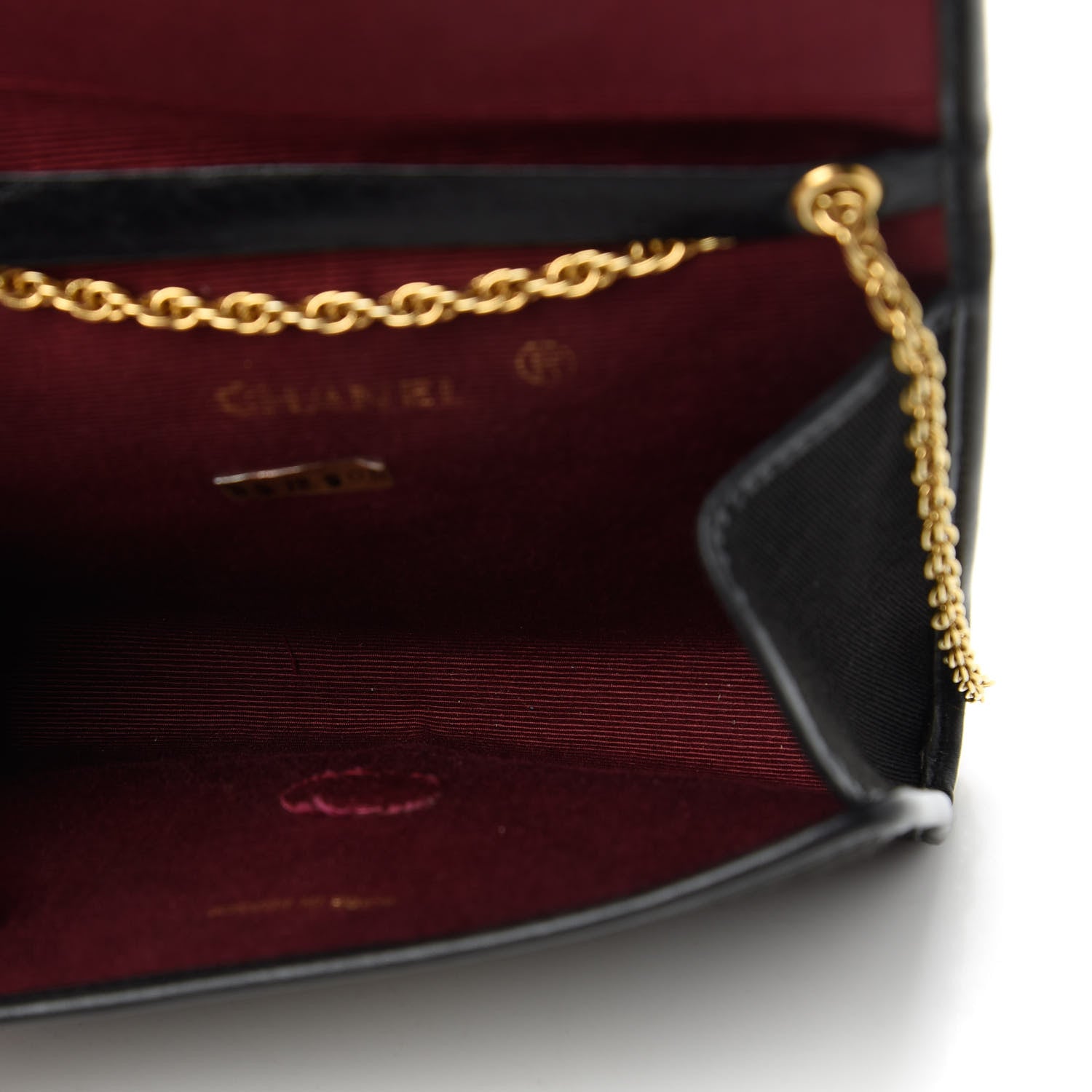 Chanel Jersey Quilted Mini Square Flap Black 5 of 11