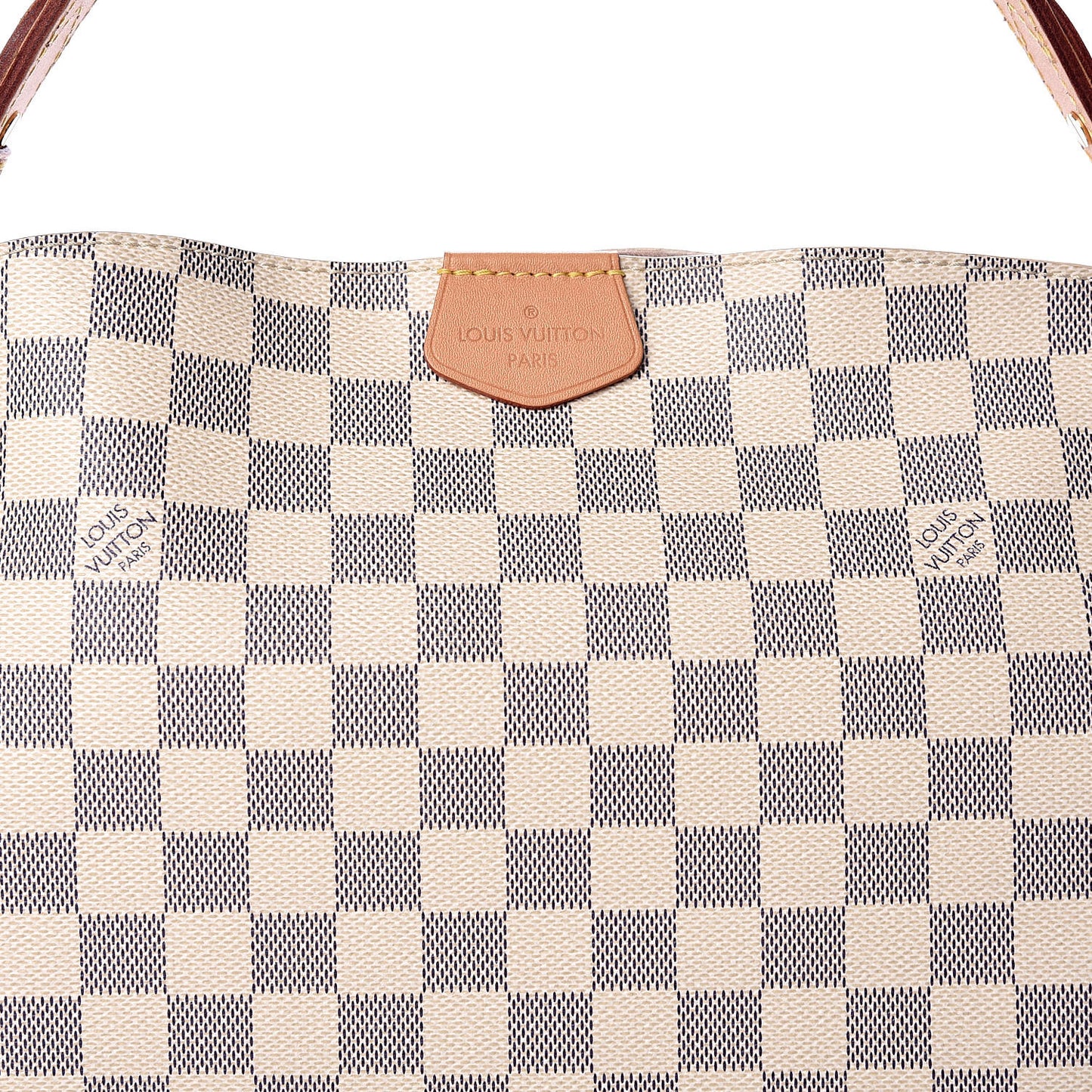 Damier Azur Graceful PM Rose Ballerine