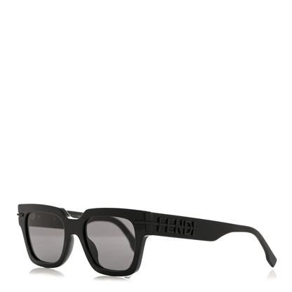 Fendi Acetate Fendigraphy Square Sunglasses FE40078I Black 1 of 7