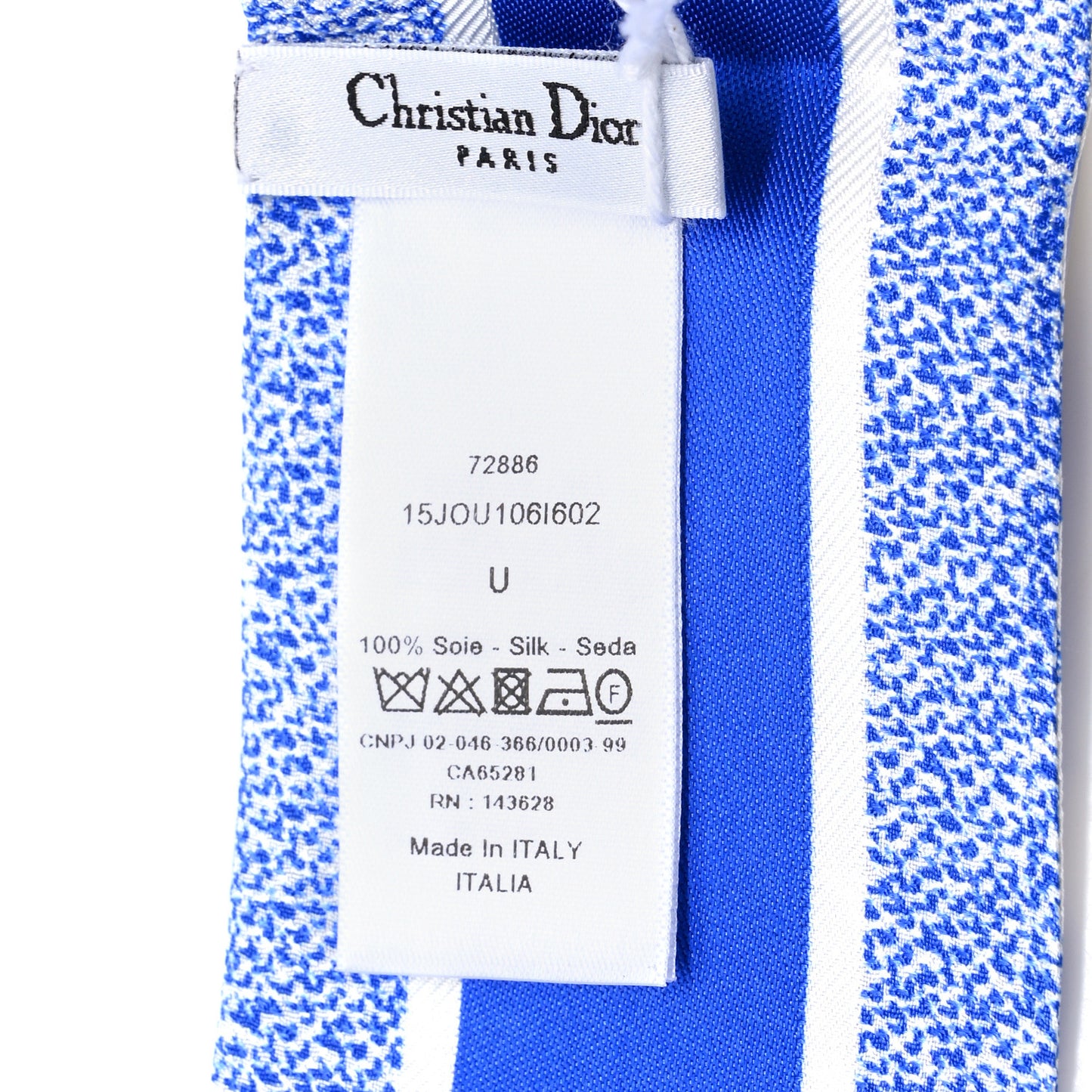 Silk Toile De Jouy Mitzah Scarf Blue