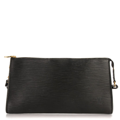Louis Vuitton Epi Pochette 24 Black 1 of 7
