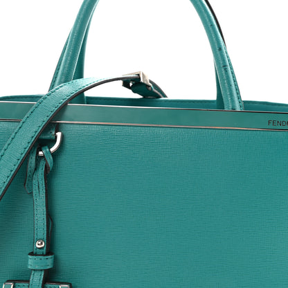 Fendi Vitello Elite Flamingo Petite 2Jours Tote Lago 8 of 10