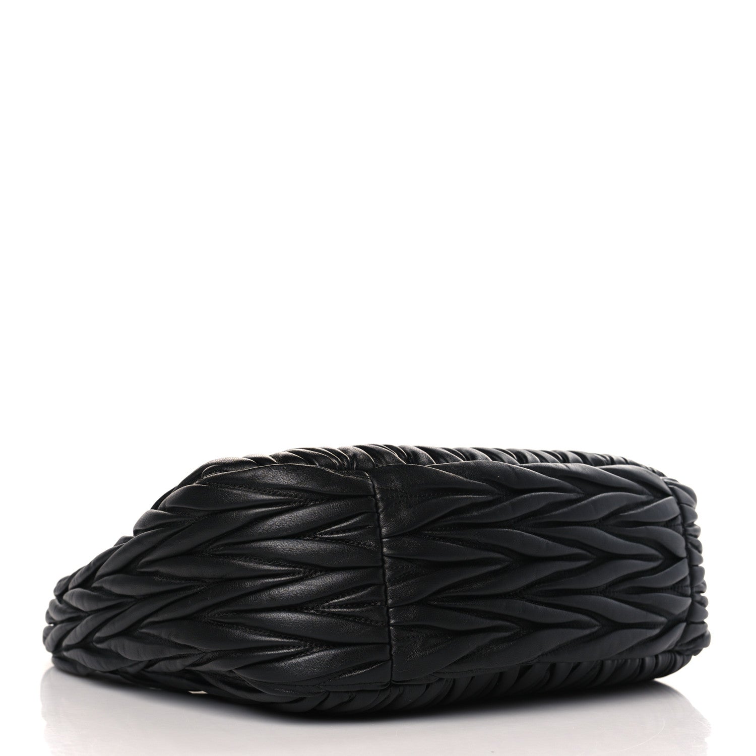 Miu Miu Nappa Matelasse Wander Large Hobo Black 4 of 8