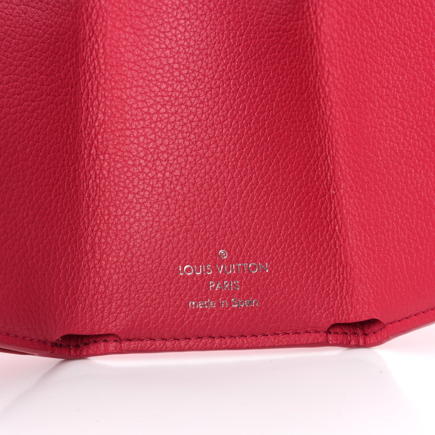 Calfskin Lockmini Wallet Hot Pink