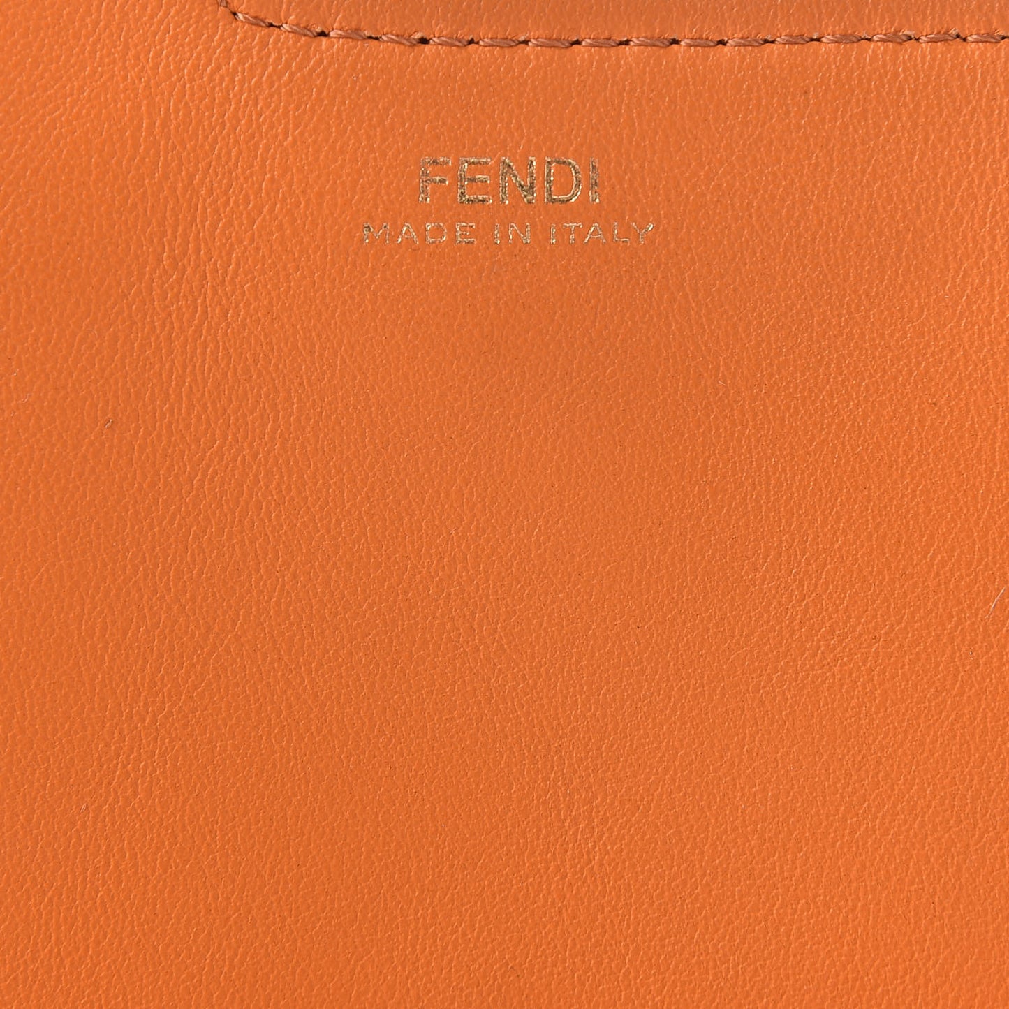 Vitello Grace Matte 3 Pocket Mini Crossbody Bag Aranciata