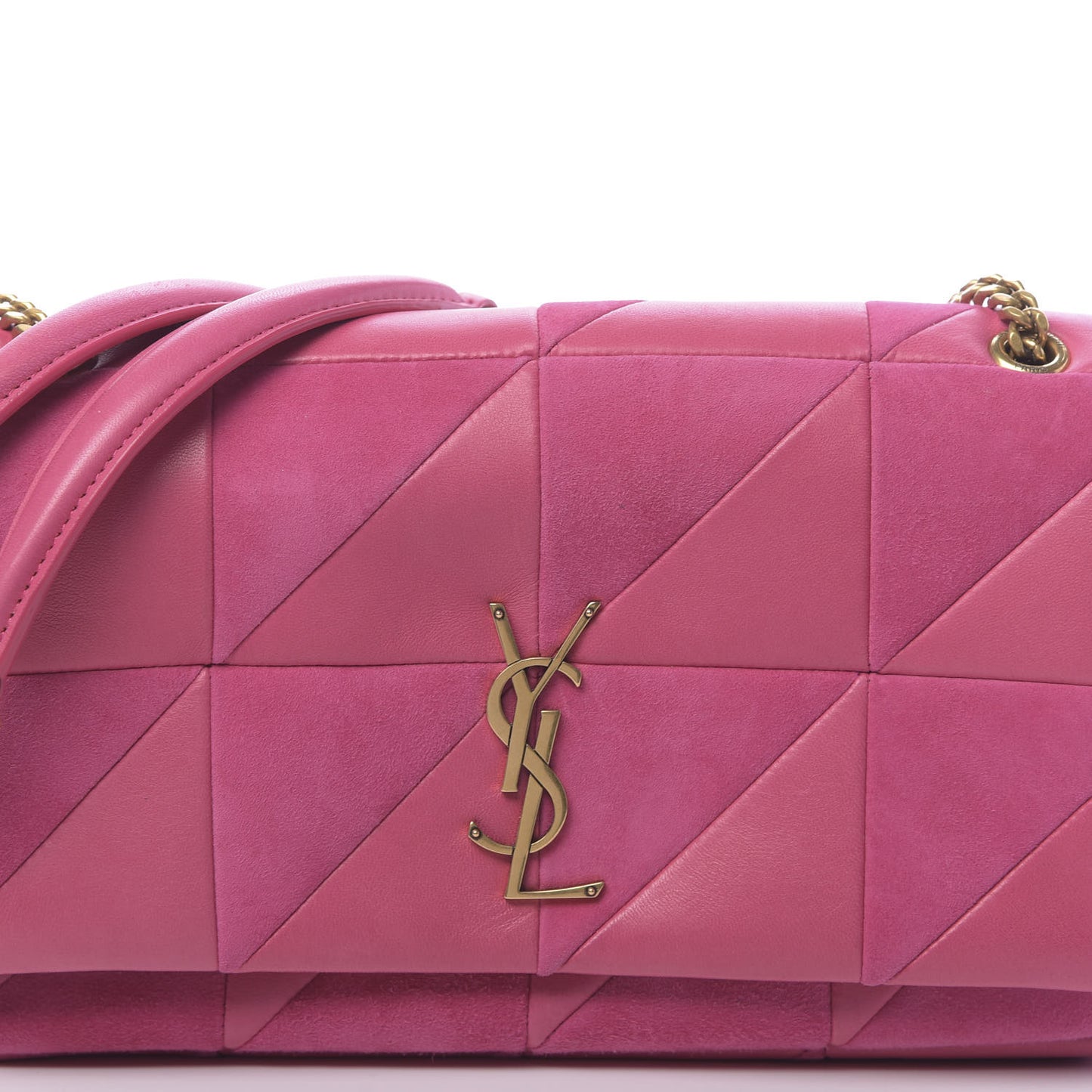 Lambskin Patchwork Monogram Medium Jamie