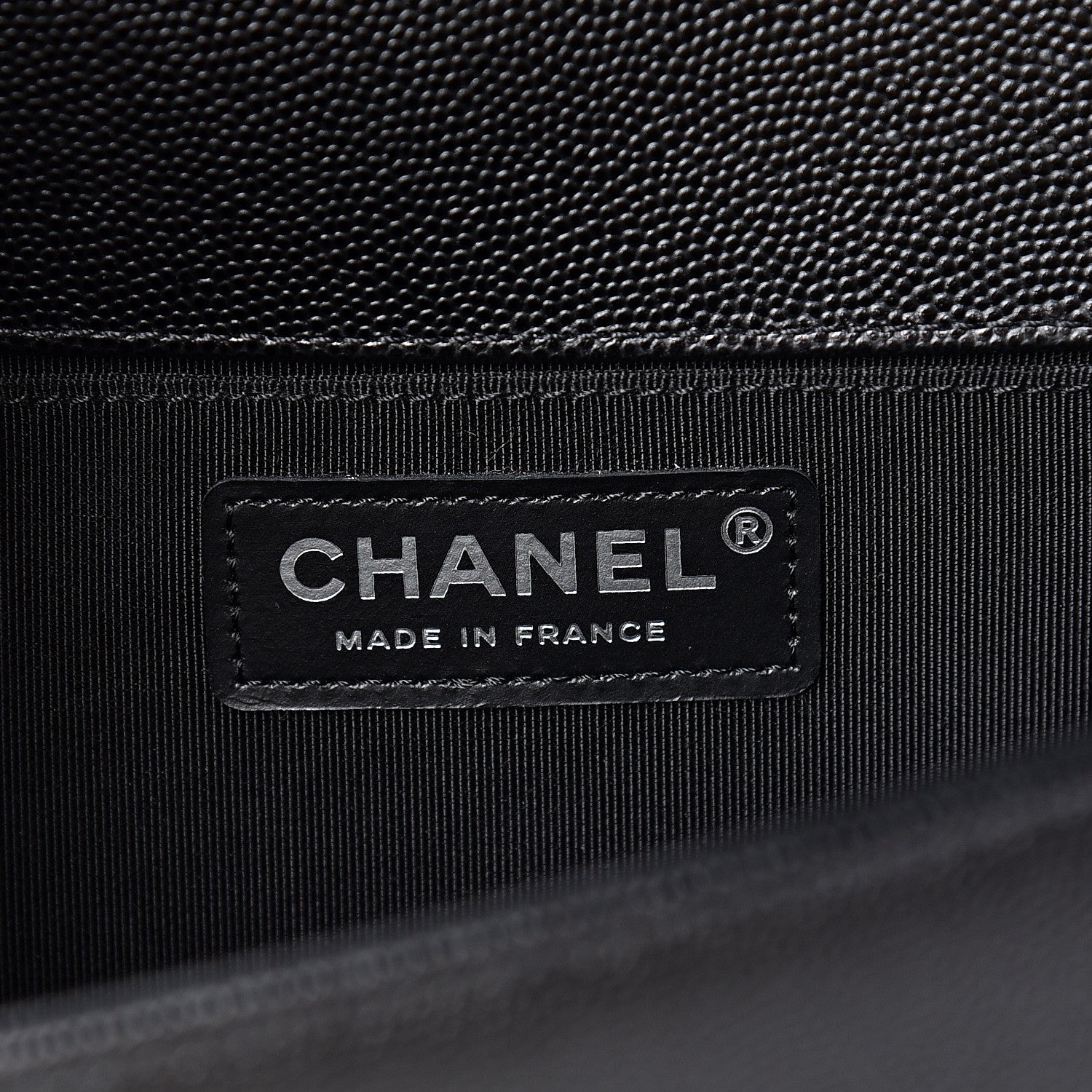 Chanel Caviar Quilted Medium Boy Flap Black 5 of 12