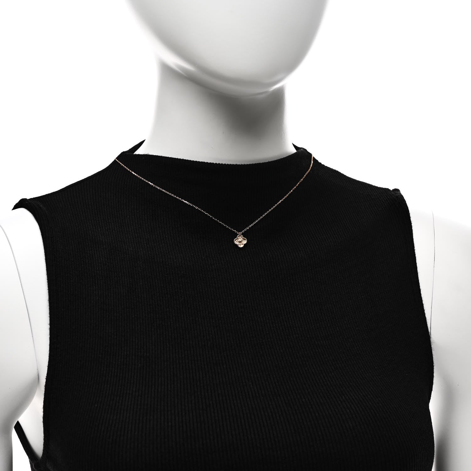 Van Cleef & Arpels 18K Rose Gold Sweet Alhambra Pendant Necklace 2 of 5