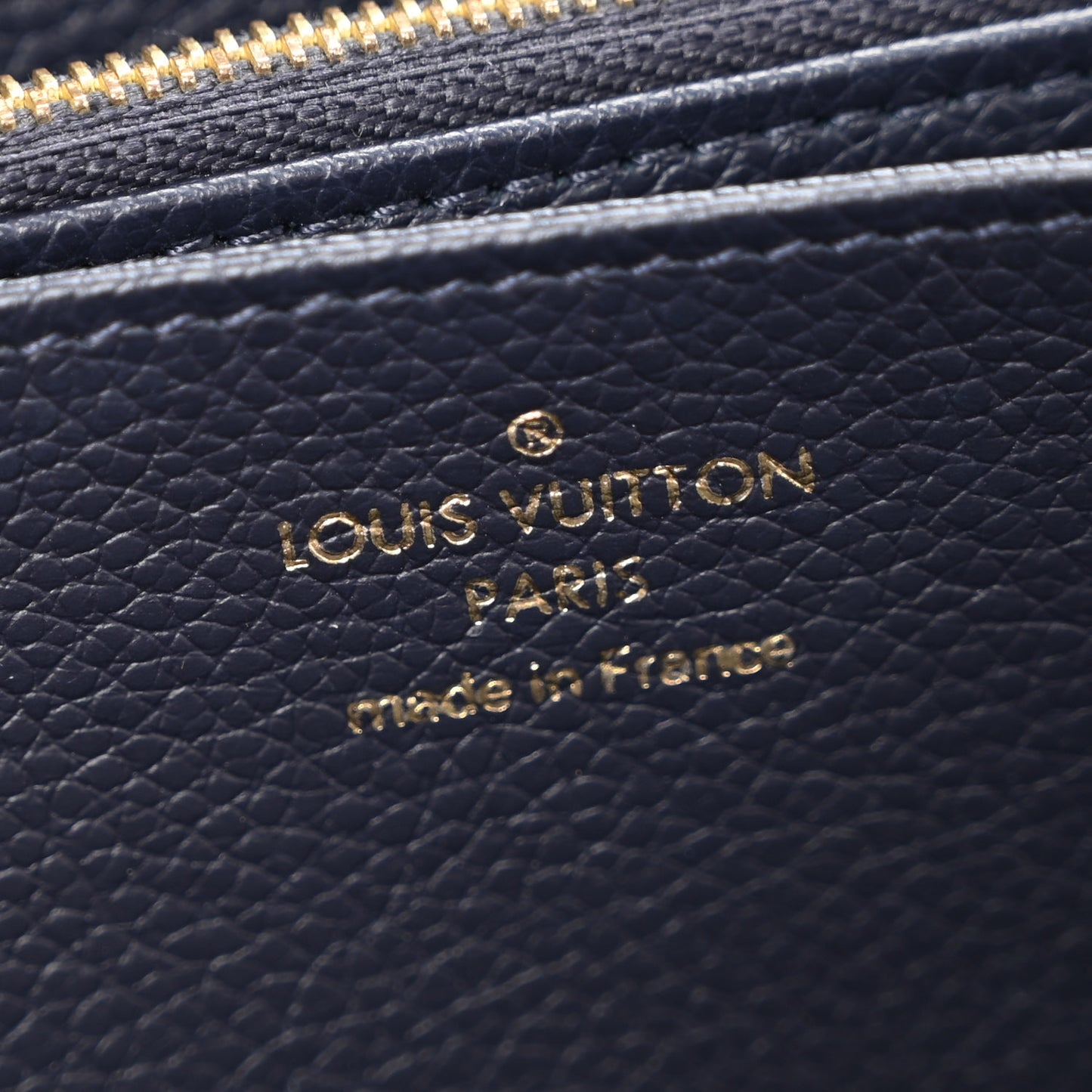 Empreinte Zippy Wallet Marine Rouge