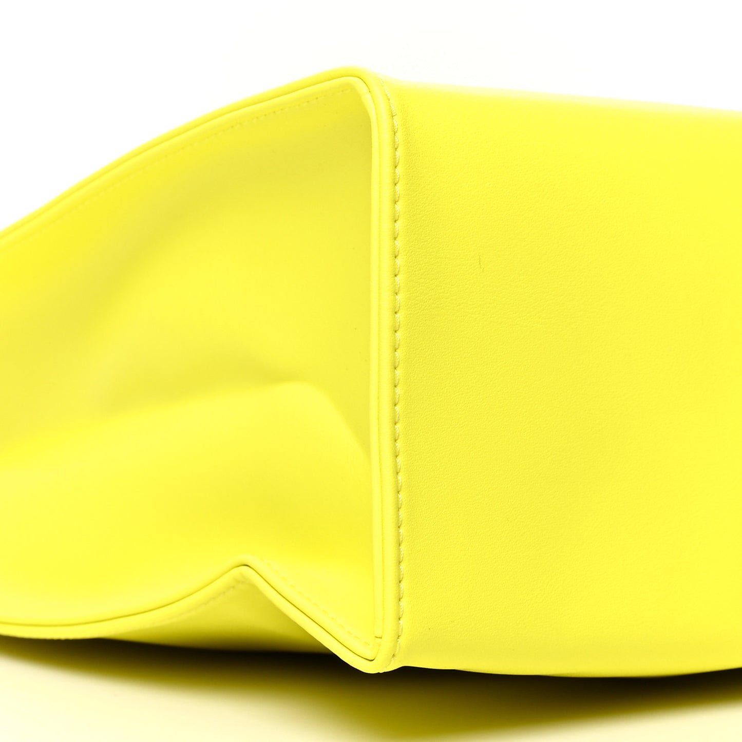 Vegan Leather Medium Shopping Bag Margarine