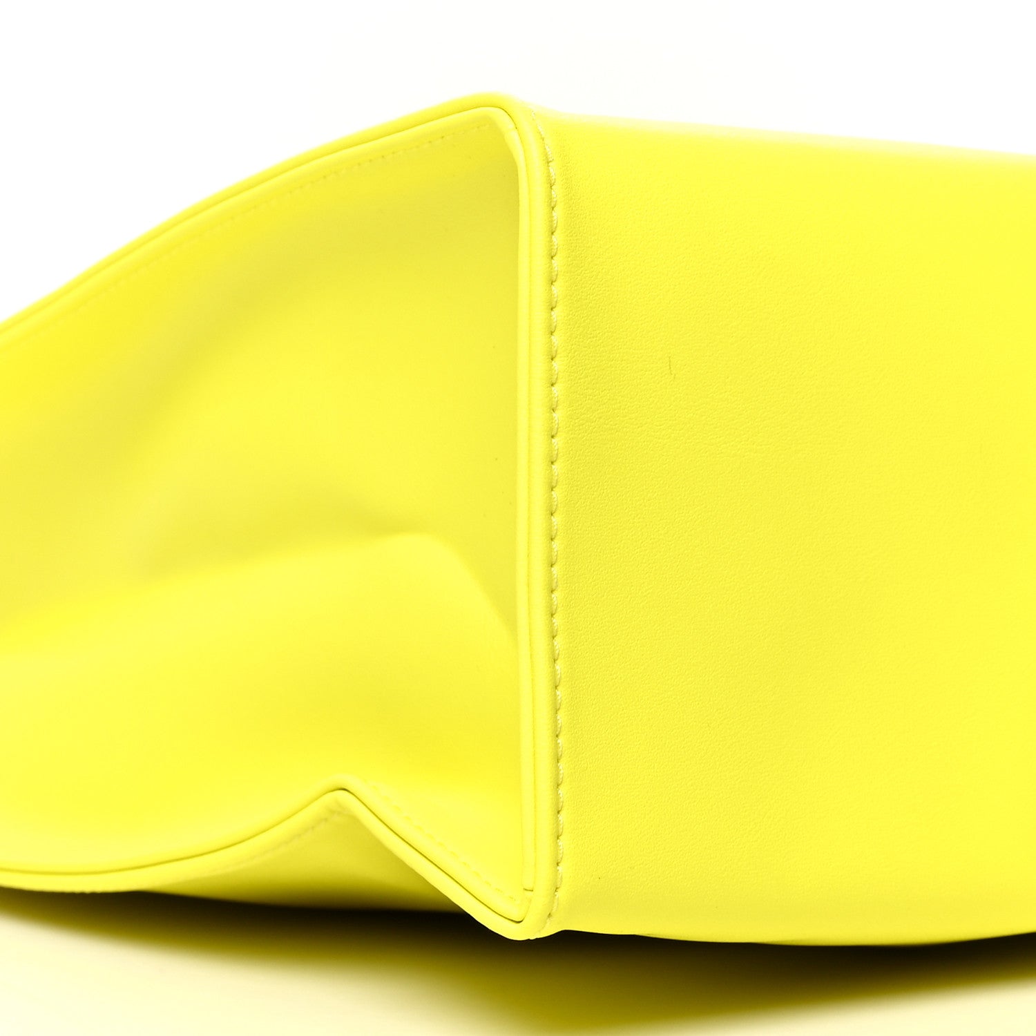 Telfar Vegan Leather Medium Shopping Bag Margarine 9 of 10