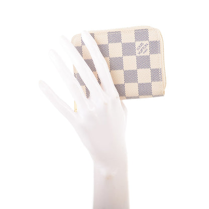 Louis Vuitton Damier Azur Zippy Coin Purse 2 of 7