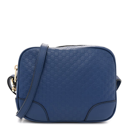 Gucci Soft Microguccissima Mini Bree Messenger Bag Caspian 1 of 15